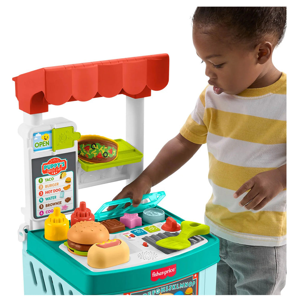 Fisher-Price Laugh & Learn Εκπαιδευτικό Καροτσάκι Περπατούρα 4 σε 1 με Ήχους & Φώτα