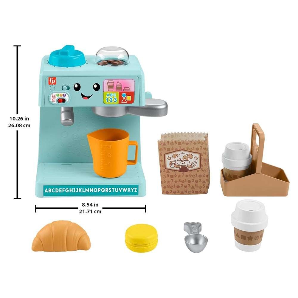 Mattel Fisher-Price Παίζω & Μαθαίνω Εκπαιδευτική Καφετιέρα