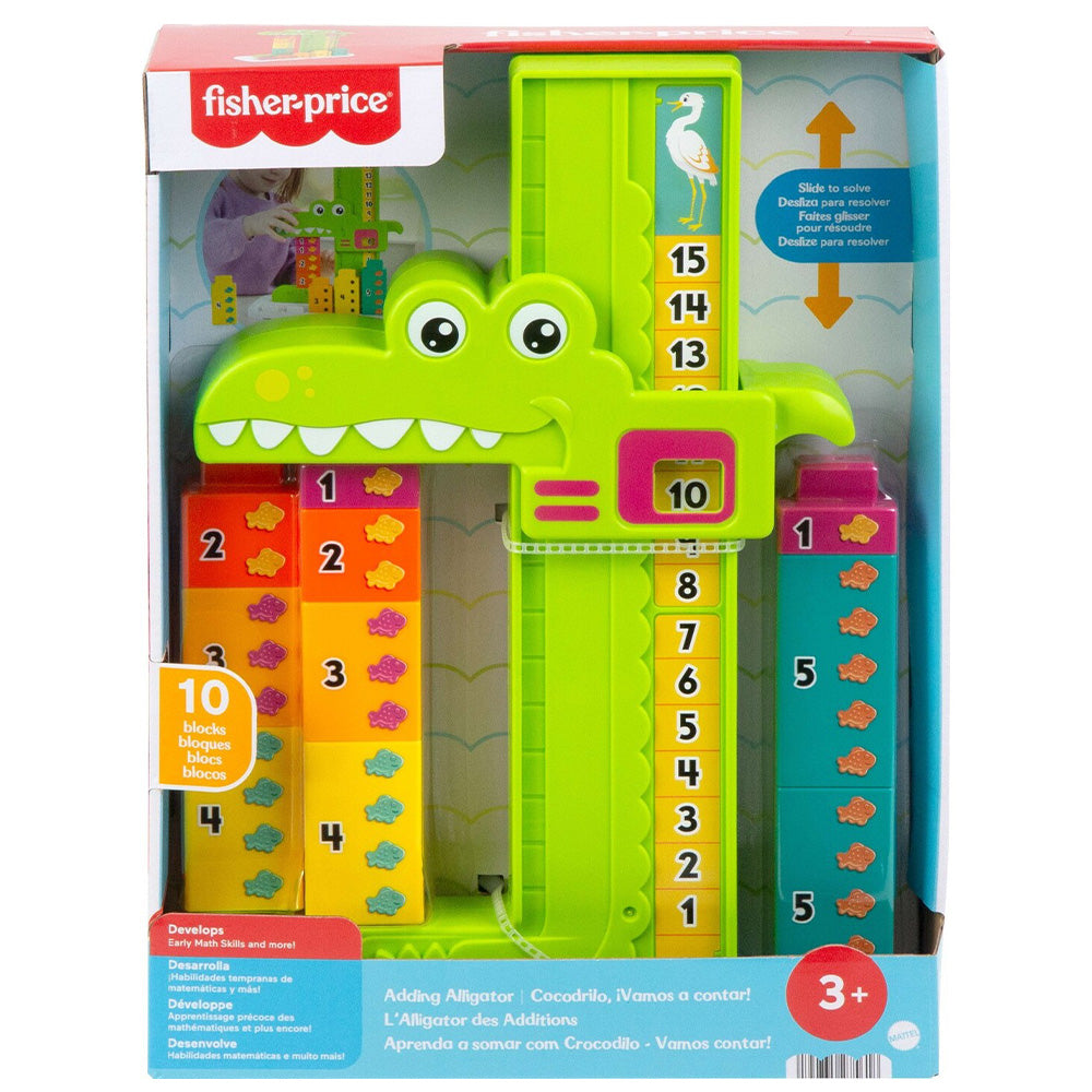 MattelMattel Fisher-Price Preschool Αλιγάτορας - Μαθαίνω Να Μετρώ Εκπαιδευτικό Παιχνίδιpapell.gr
