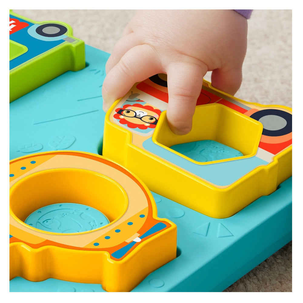 Fisher-Price Shapes and Sounds Παζλ Οχημάτων με Σχήματα, Ήχους & Φώτα