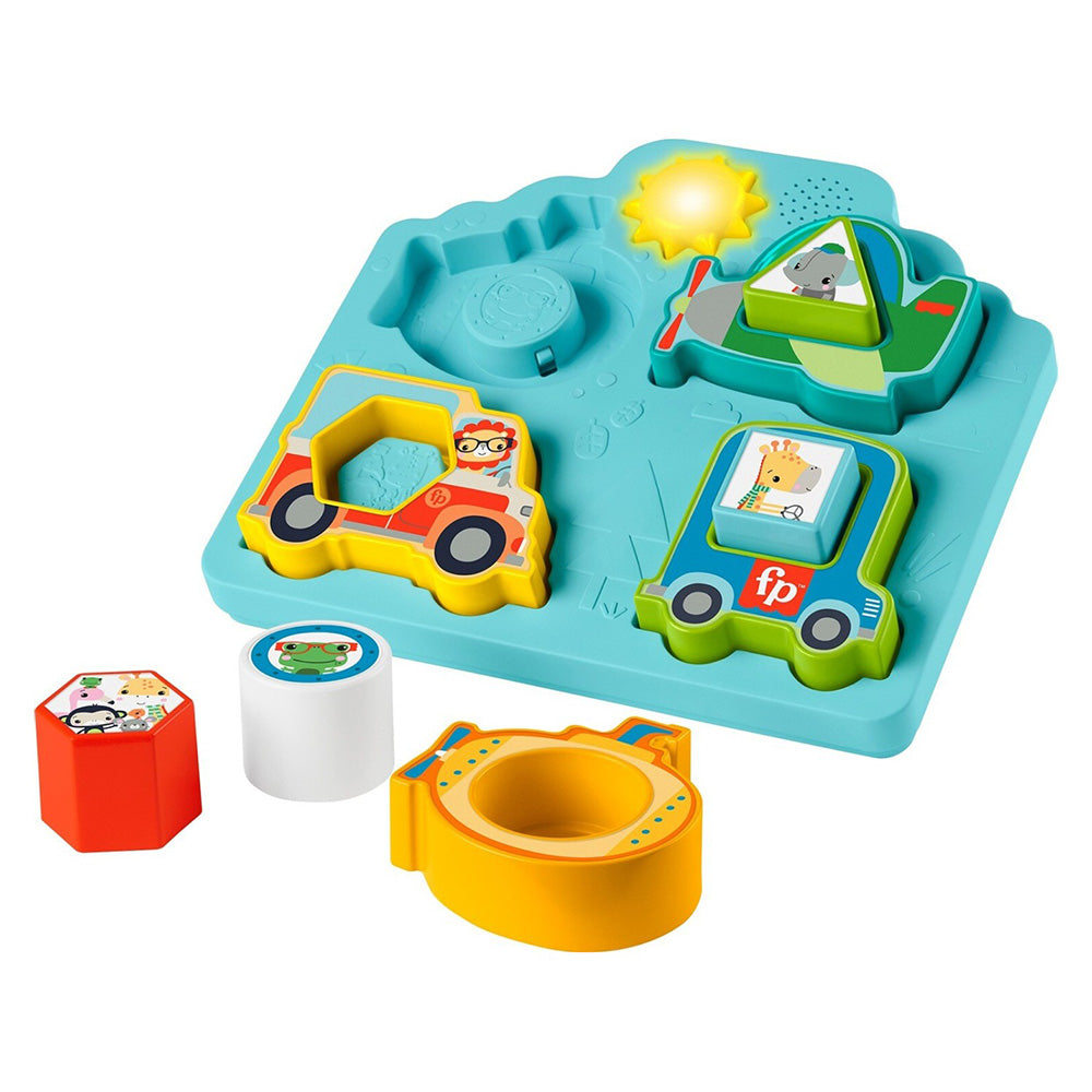 Fisher-Price Shapes and Sounds Παζλ Οχημάτων με Σχήματα, Ήχους & Φώτα