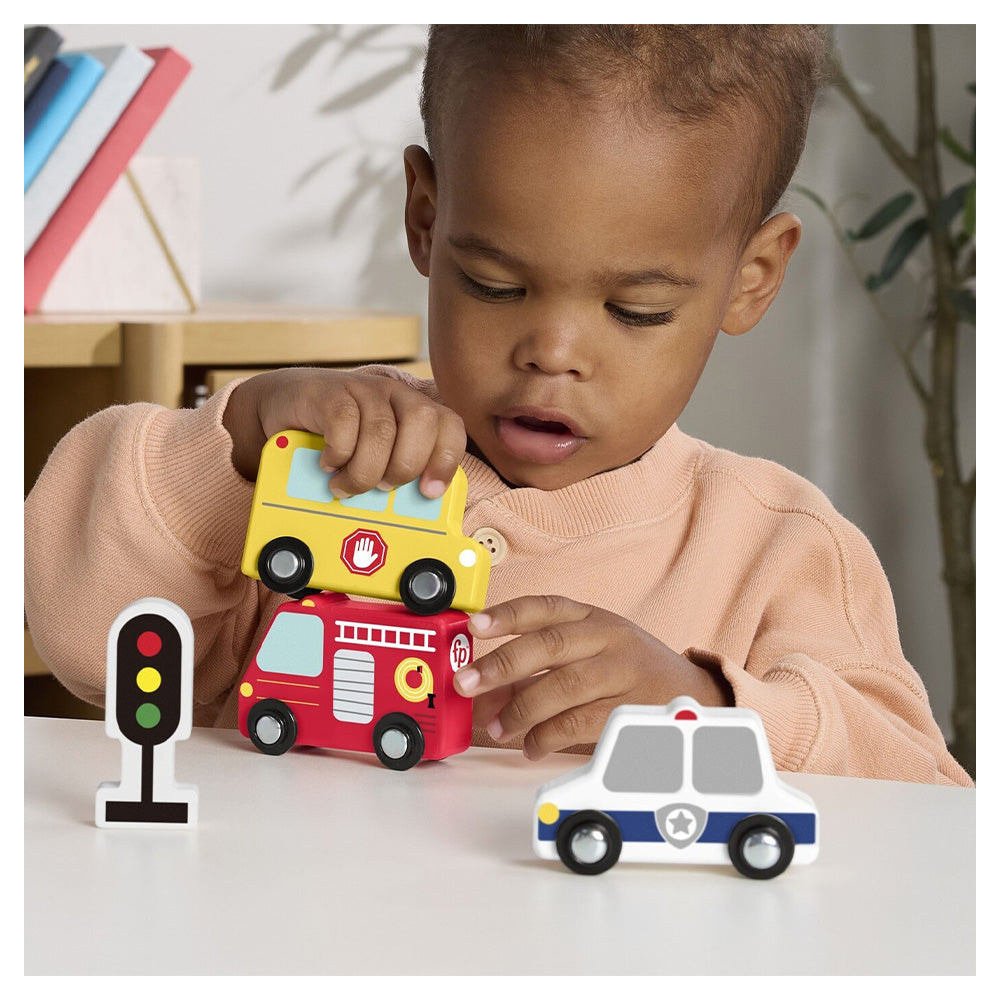 FISHER PRICEMattel Fisher-Price Ξύλινο Πακέτο Μικρών Οχημάτων Παιχνίδιpapell.gr