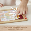 Fisher-Price Ξύλινο Puzzle 9 Τεμάχια Ζώα