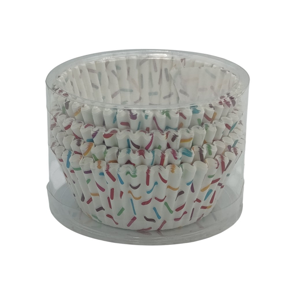 Φορμάκια Για Γλυκά Χάρτινα Διάφορα Σχέδια 100Τμχ