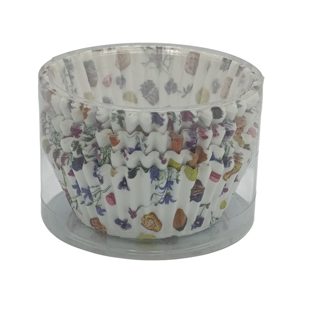 Φορμάκια Για Γλυκά Χάρτινα Διάφορα Σχέδια 100Τμχ