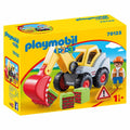 70125 Playmobil 1-2-3 Φορτωτης Εκσκαφεας