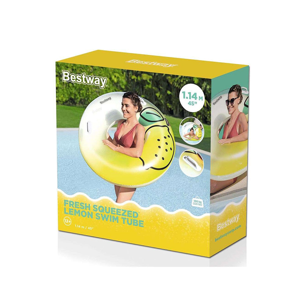 Φουσκωτό Ρόδα Θαλάσσης με Χερούλια Fresh Squeezed Lemon Ø114x45 εκ