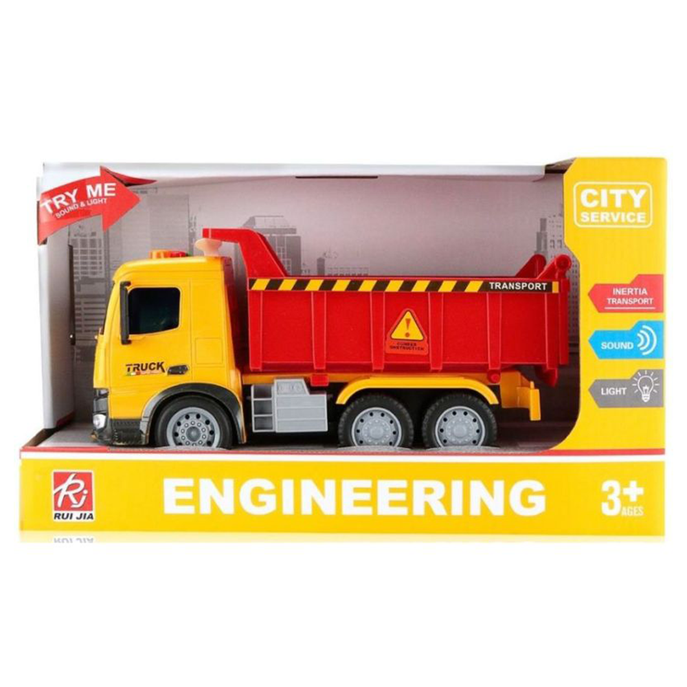 MARTIN TOYSΦορτηγό Friction 1:18 Με Φώτα Και Ήχουςpapell.gr