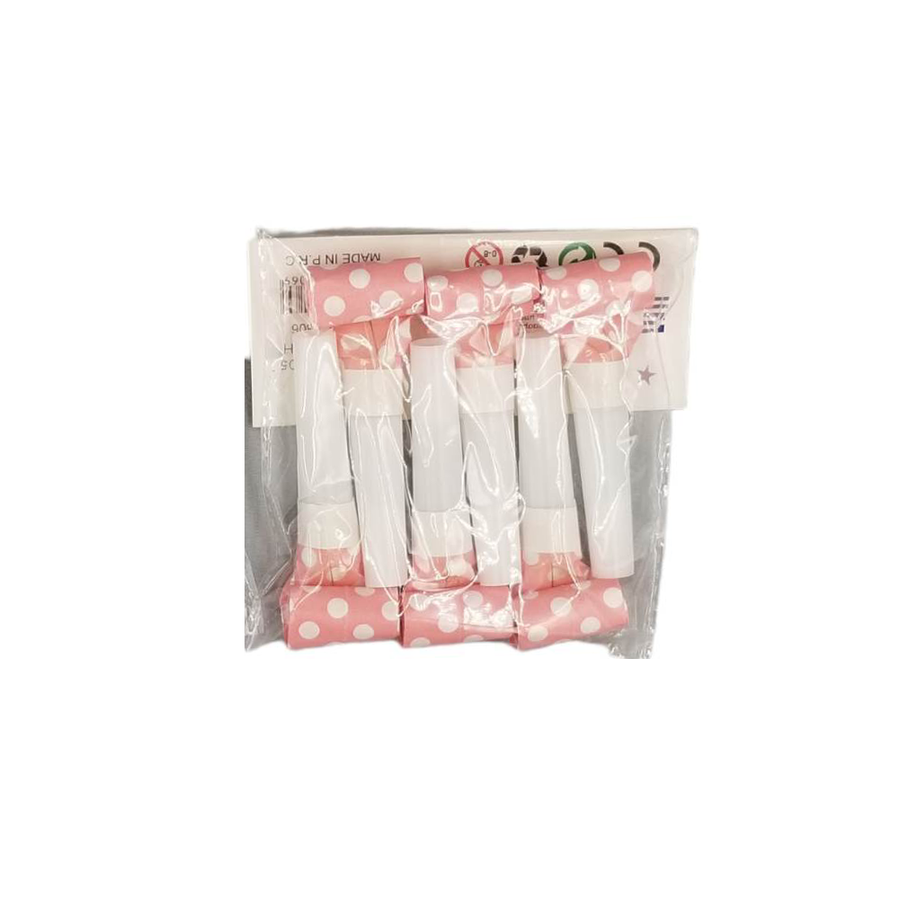 OEMΣετ Σφυρίχτρες Φρου-Φρου Ροζ Πουά 11εκ 6 Τμχpapell.gr