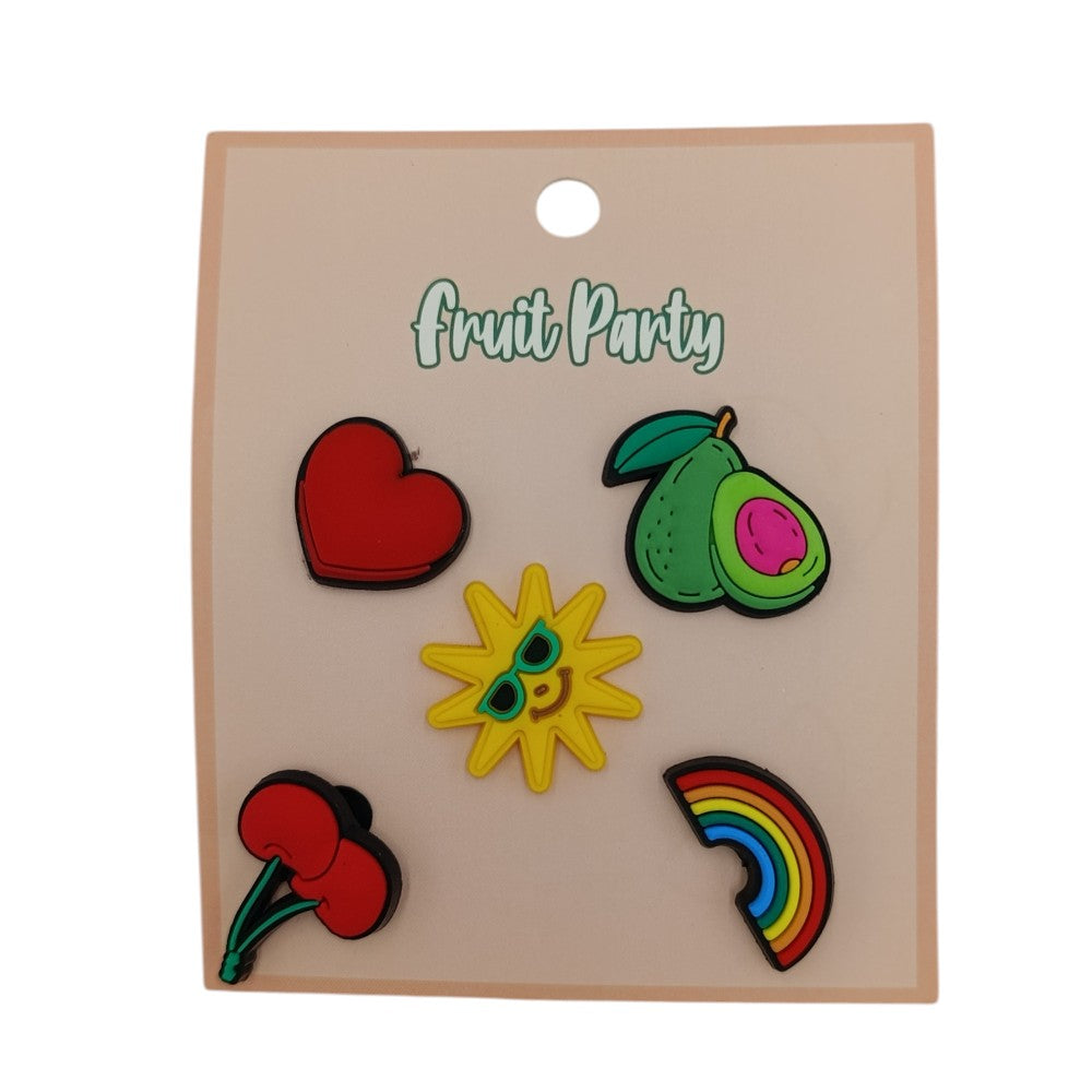 Funkyfish Pins Party Fruit 5 Τμχ