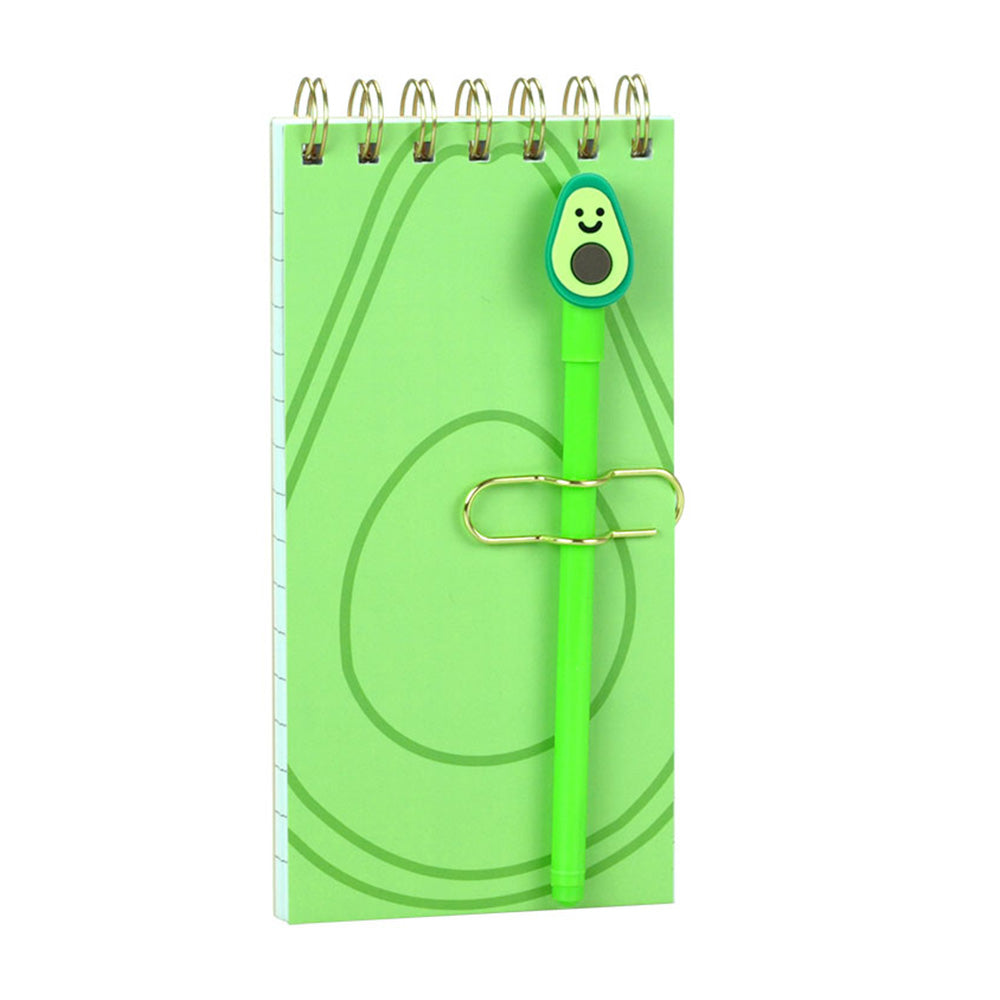 Funkyfish Σημειωματάριο Με Στυλό Αβοκάντο