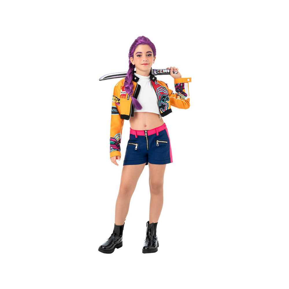 Fun World Αποκριάτικη Παιδική Στολή K-Pop Demon Hunters IDOLX Singer Hunter