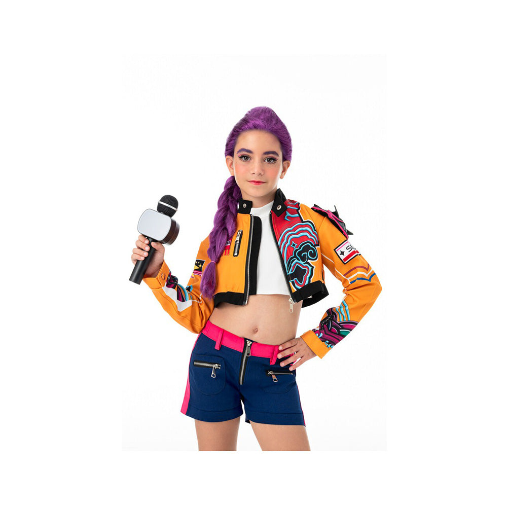 Fun World Αποκριάτικη Παιδική Στολή K-Pop Demon Hunters IDOLX Singer Hunter