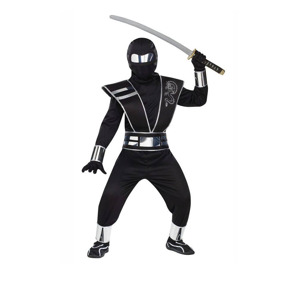 Fun WorldFun World Αποκριάτικη Παιδική Στολή Silver Ninjapapell.gr