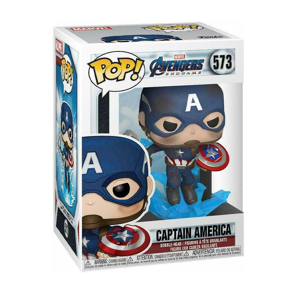 FunkoFunko Pop! Marvel: Avengers Endgame- Captain America With Broken Shield & Mjolnir #573papell.gr