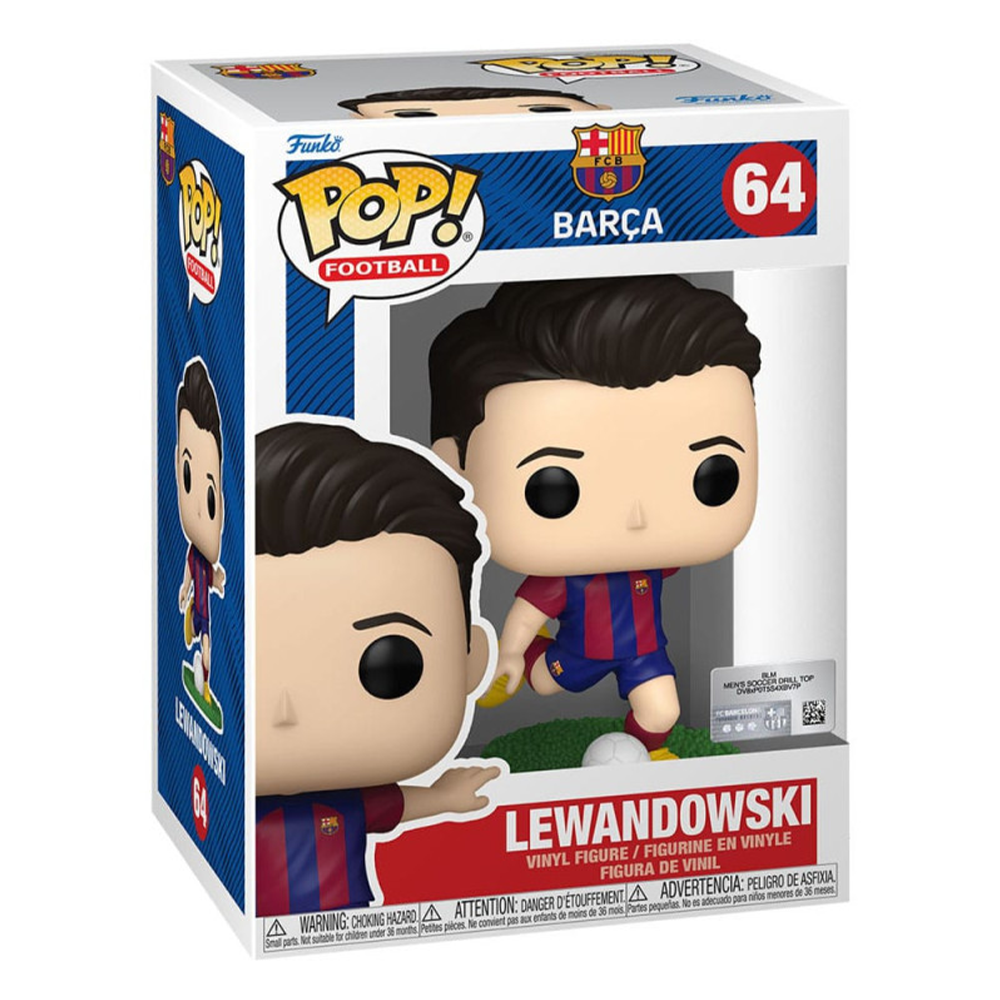 Funko Pop! Football: Barcelona - Lewandowski Figure #64