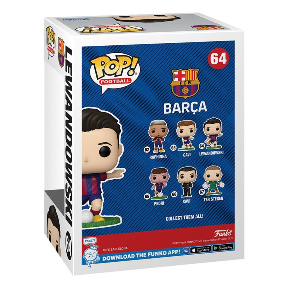 Funko Pop! Football: Barcelona - Lewandowski Figure #64