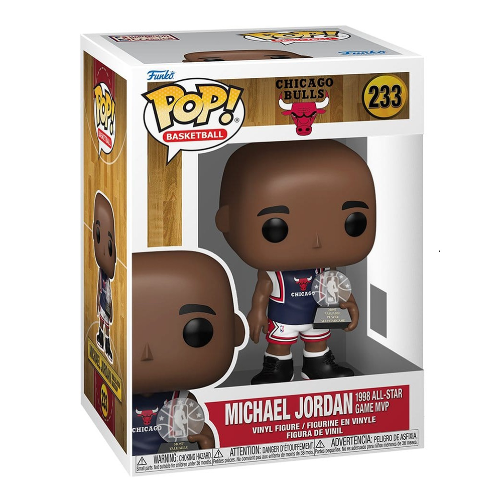 Funko Pop! Basketball: Chicago Bulls - Michael Jordan (1998 All-Star Game MVP) #233