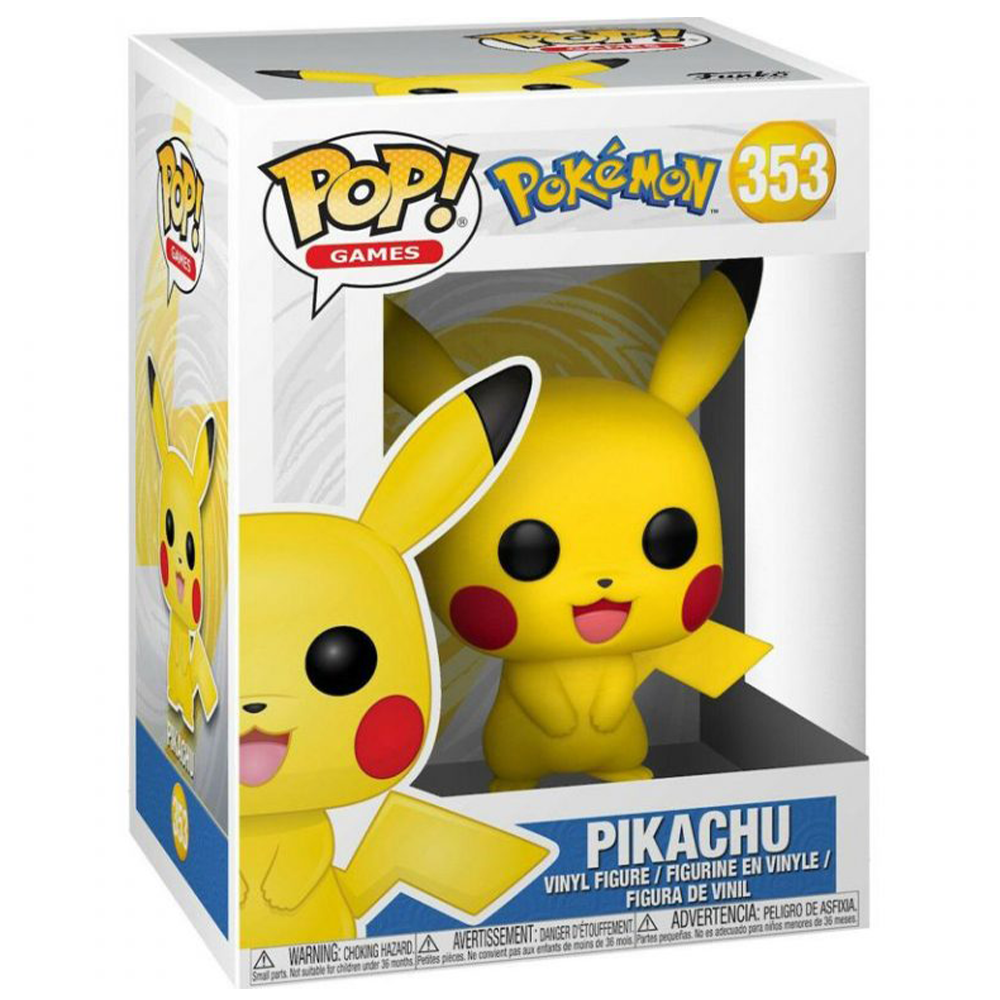 Funko Pop! Games: Pokemon - Pikachu (Special Edition) Figure #353