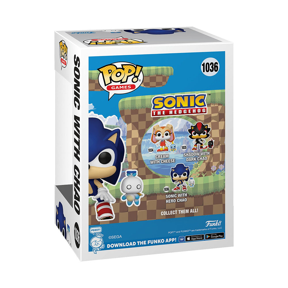 Funko Pop! Games: Sonic The Hedgehog - Sonic With Hero Chao #1036