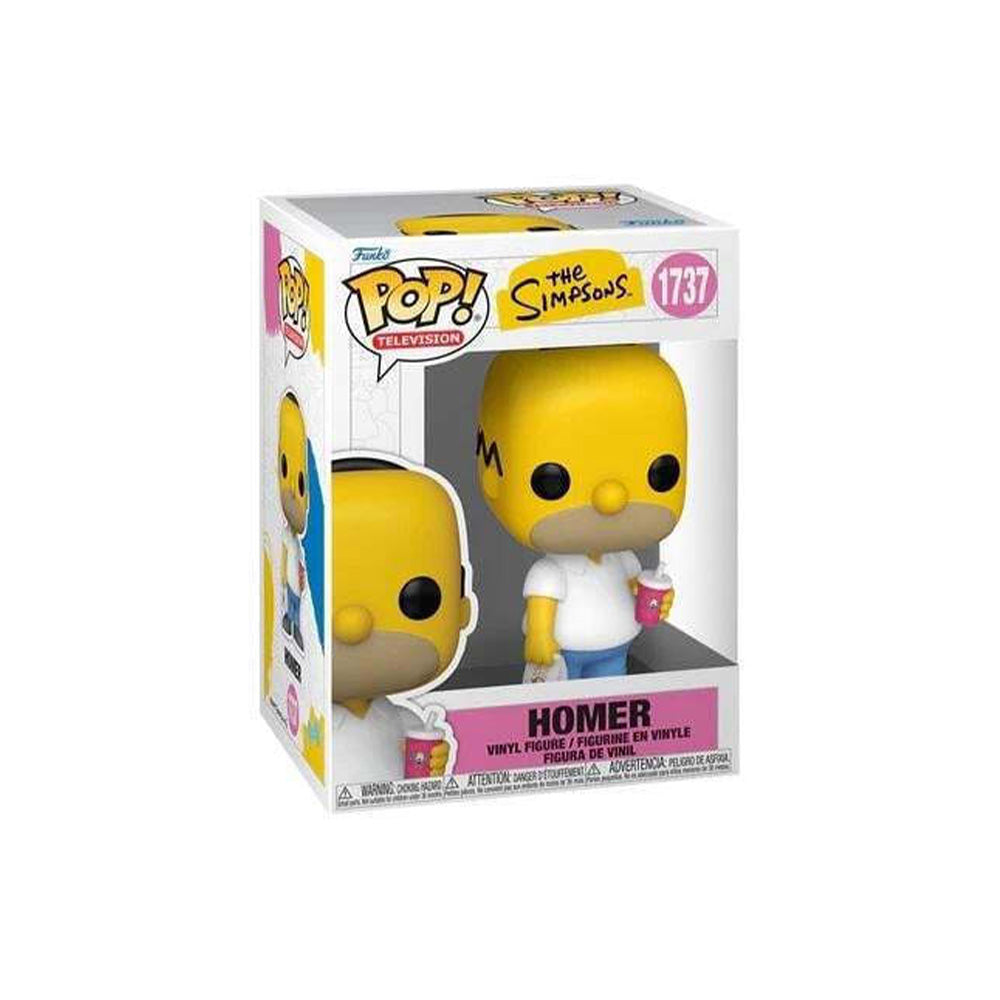 Funko Pop! Television: The Simpsons - Homer (Krusty Burger ) # 1737