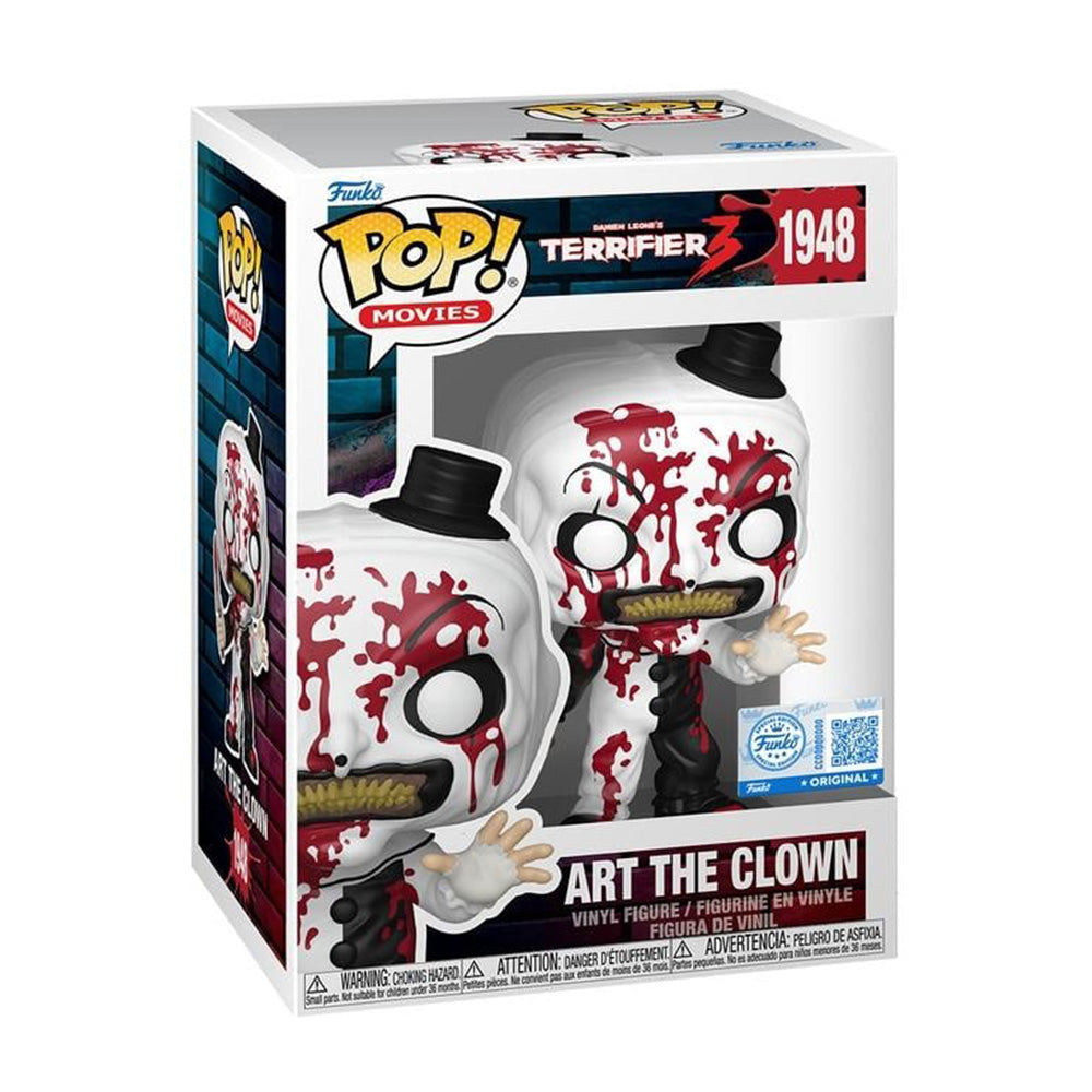 Funko Pop! Movies: Terrifier 3 – Art The Clown Bloody Edition #1948