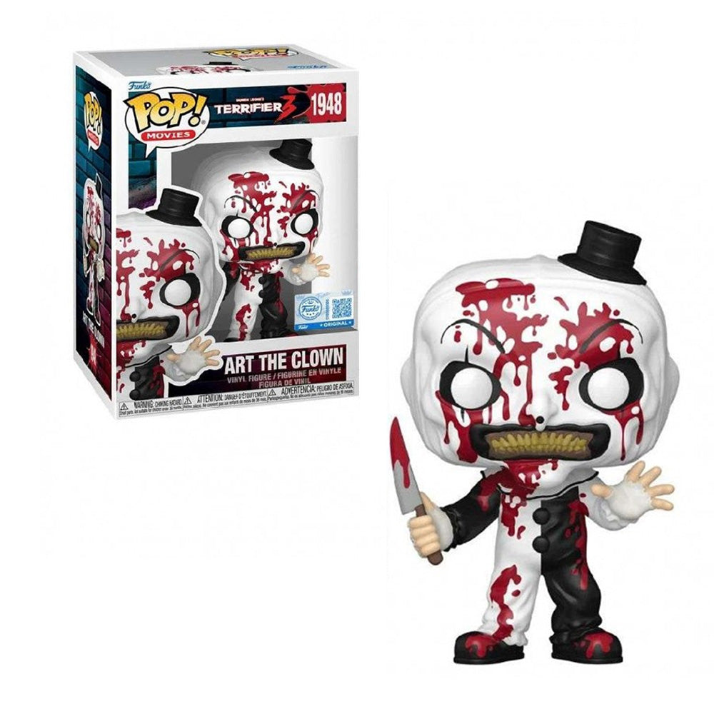 Funko Pop! Movies: Terrifier 3 – Art The Clown Bloody Edition #1948