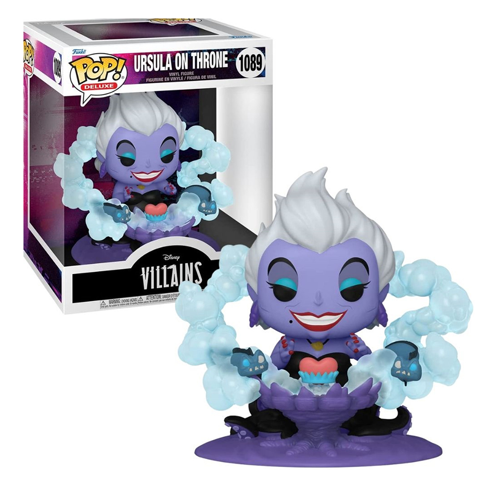 Funko Pop! Disney Deluxe: Villains - Ursula On Throne #1089
