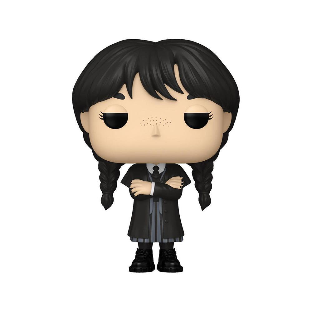 Funko Pop! Television: Wednesday – Wednesday Addams (Black Coat) #1815