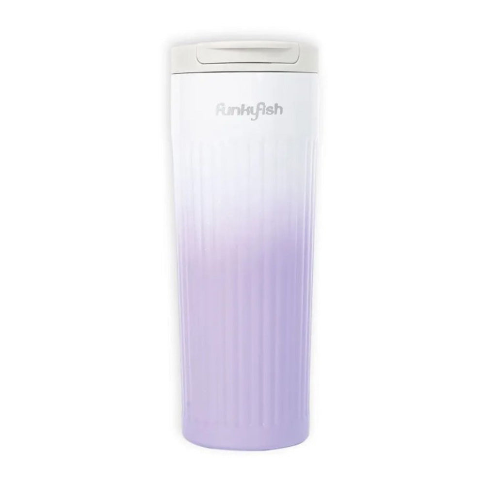 FunkyFish Παγγούρι Θερμός Ανοξείδωτο Grandient Μωβ 500 ml