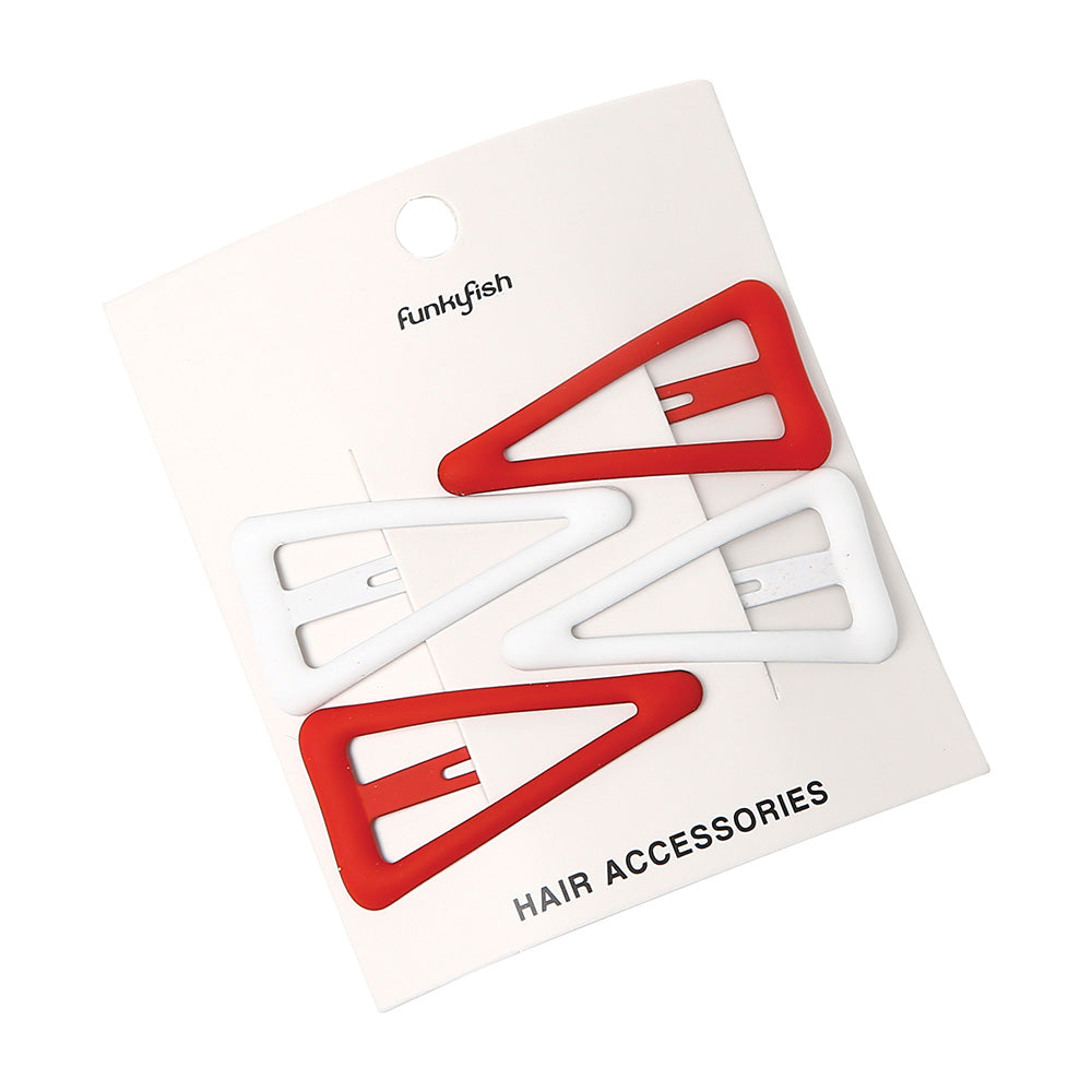 FunkyfishFunkyfish Κλιπς Μαλλιών 4 Τμχ Cherry Blossompapell.gr