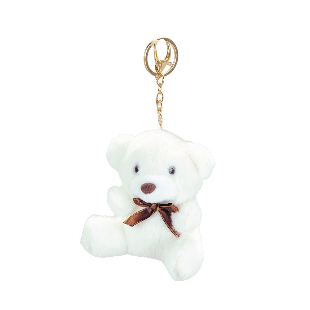 FunkyFish Γούνινο Μπρελόκ White Bear 11εκ