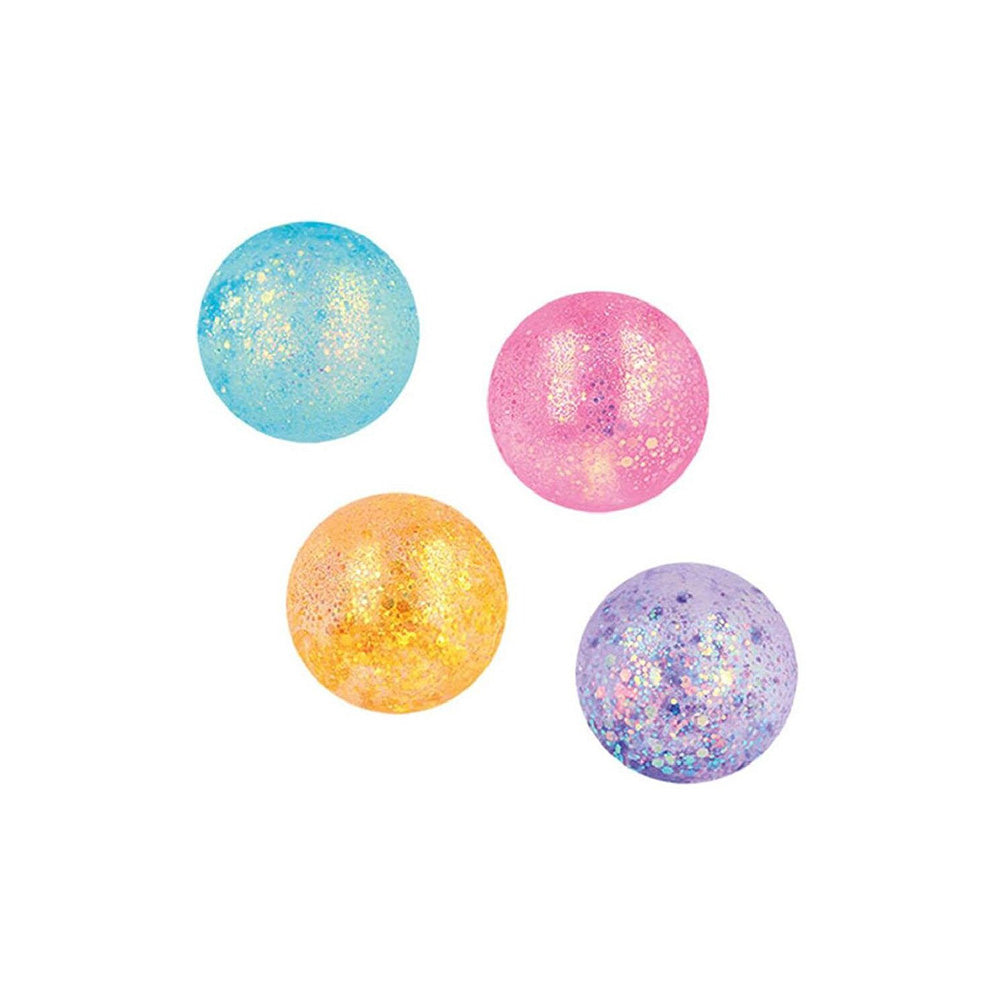 BB Cool Kids Squeezy Ball Ζουληχτή Μπάλα με Glitter σε 4 Χρώματα - 1 Τμχ