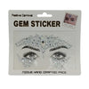 OEMΑυτοκόλλητα Προσώπου Gem Stickers 6 Σχέδια- 1Τμχpapell.gr