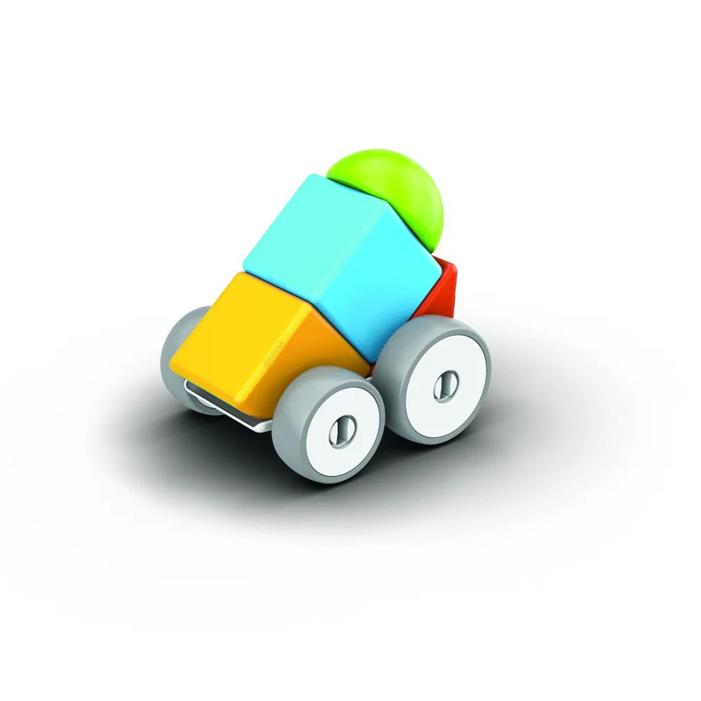 Geomag Magicube Magnetic Blocks Cars 10 Τμχ