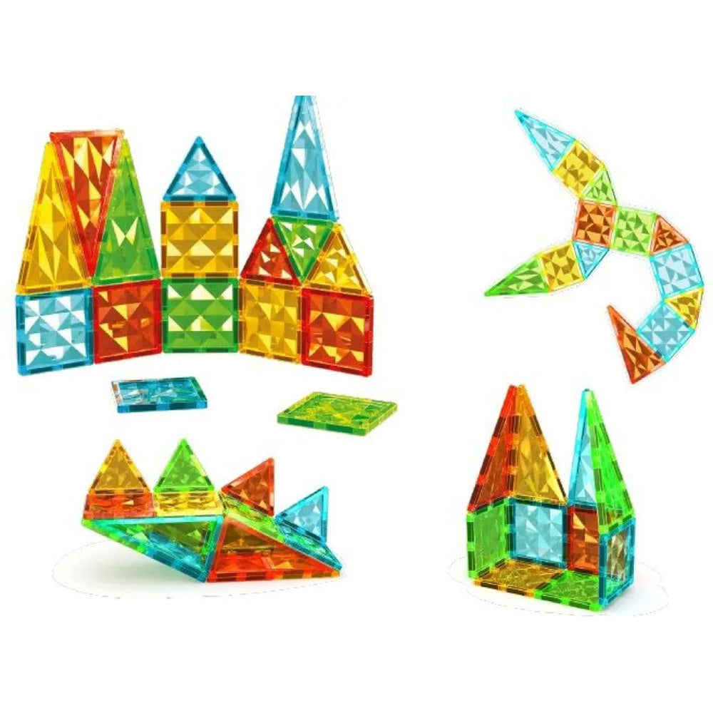 Geomag Magnetic Tiles Gems 16τμχ