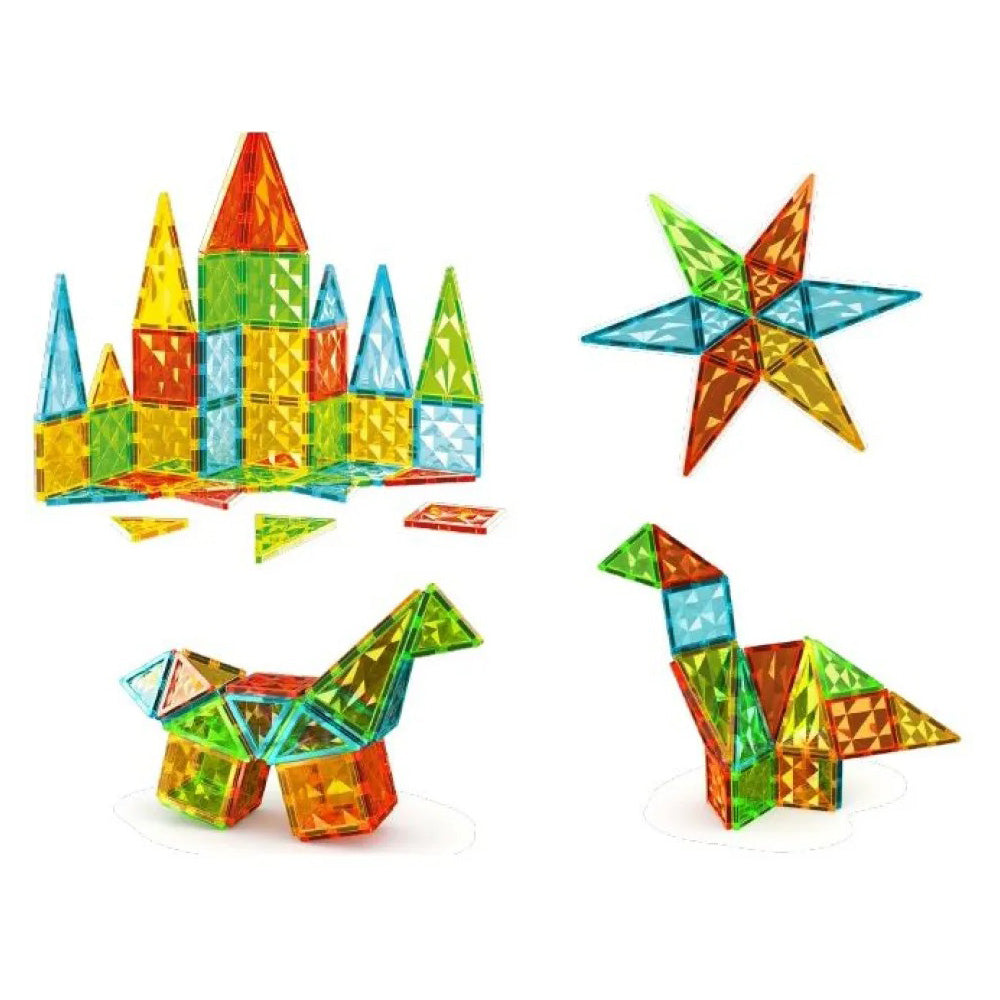 Geomag Magnetic Tiles Gems 44τμχ