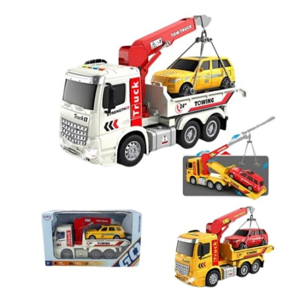 Γερανός Αυτοκινήτων 1:16 Friction Με Όχημα, Ήχο & Φως 28x15x8 εκ