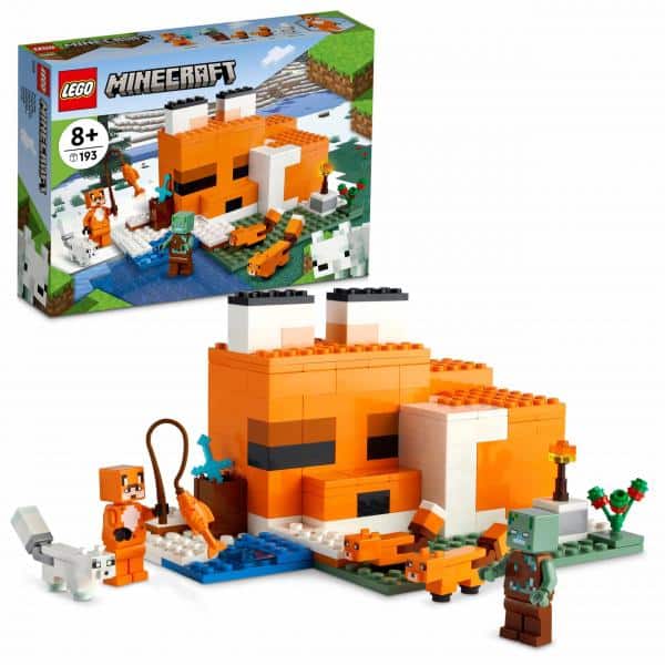 21178 Lego Minecraft Fox Η Καλυβα Των Αλεπουδων