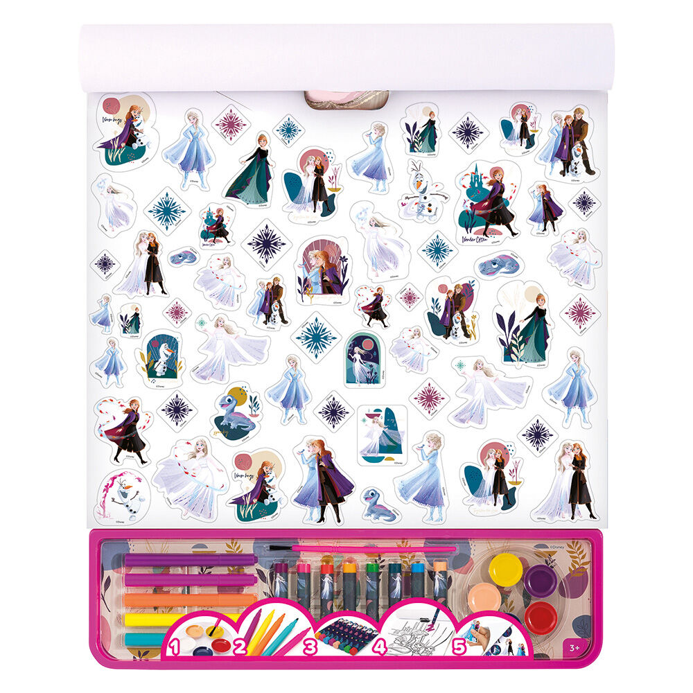 AS COMPANYGiga Block Σετ Ζωγραφικής Disney Frozen 5 Σε 1papell.gr