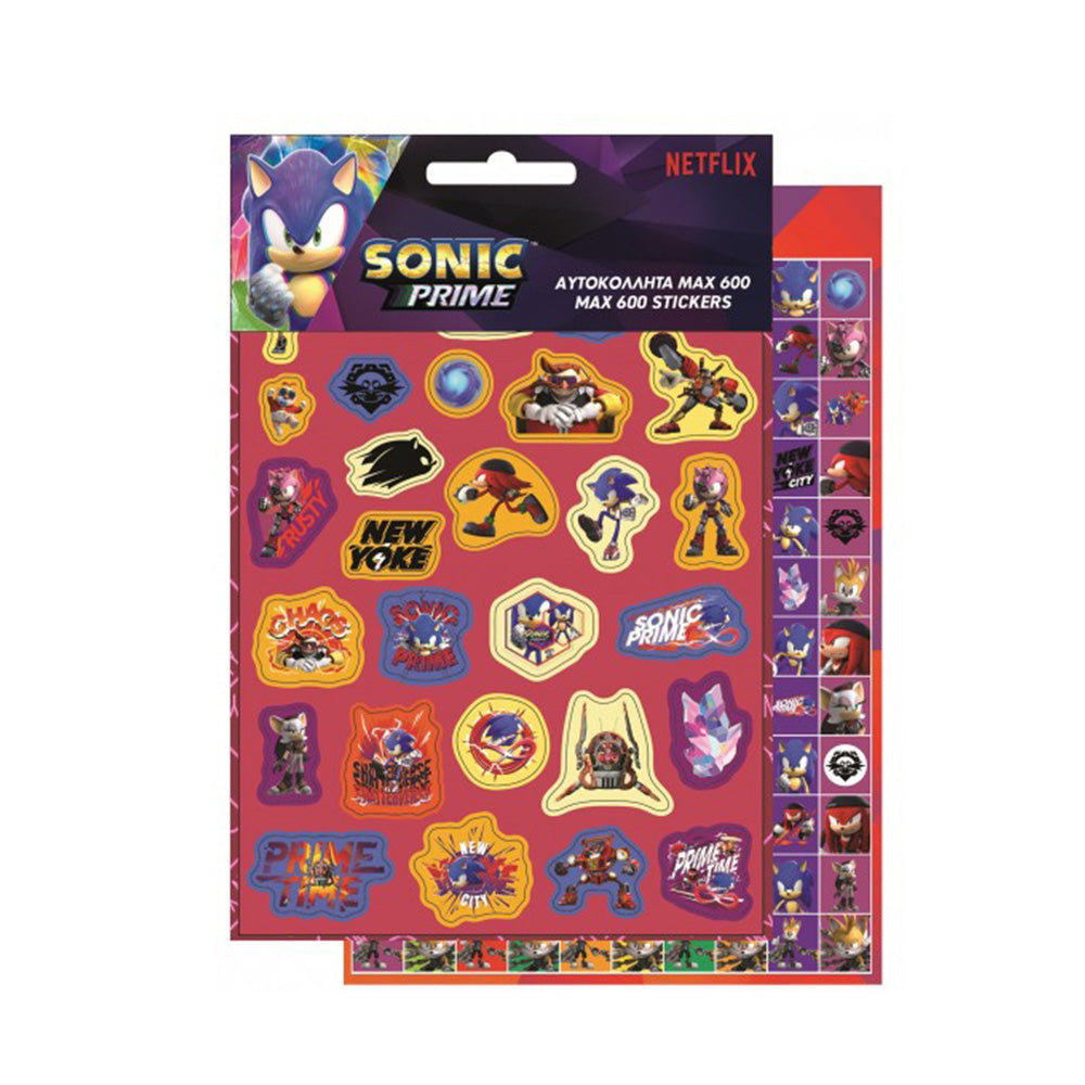 GimGim Αυτοκόλλητα Max 600 Τμχ Sonic Primepapell.gr