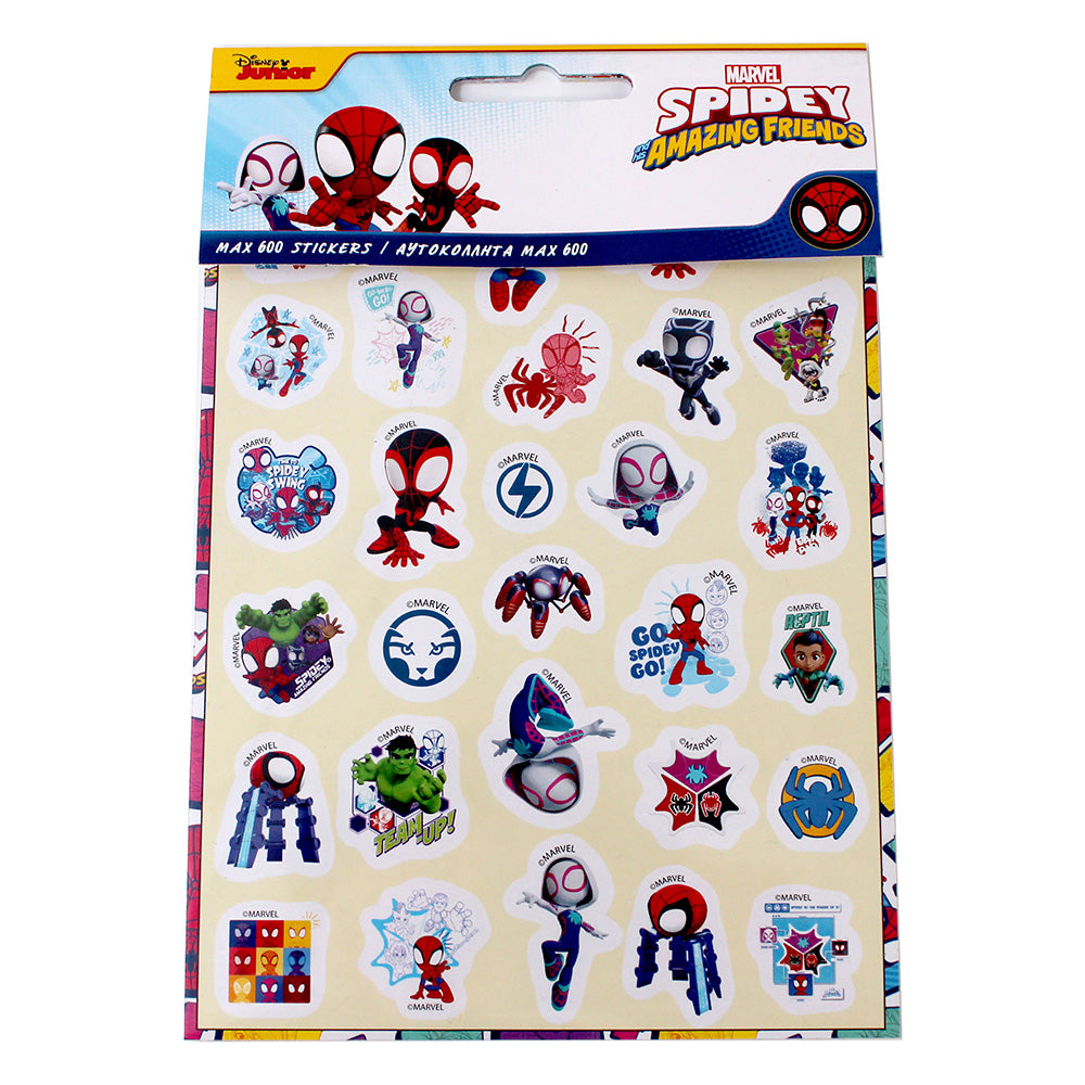Gim Αυτοκόλλητα Max 600 Τμχ Spidey