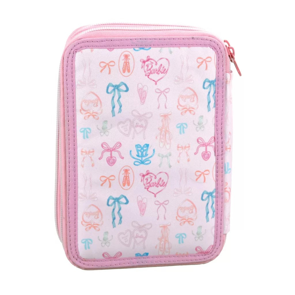 Gim Κασετίνα Διπλή Γεμάτη Barbie Ballet 18x15x4 εκ