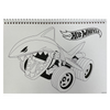GimGim Μπλοκ Ζωγραφικής Hot Wheels 23x33 εκ 40 φύλλα & Αυτοκόλληταpapell.gr