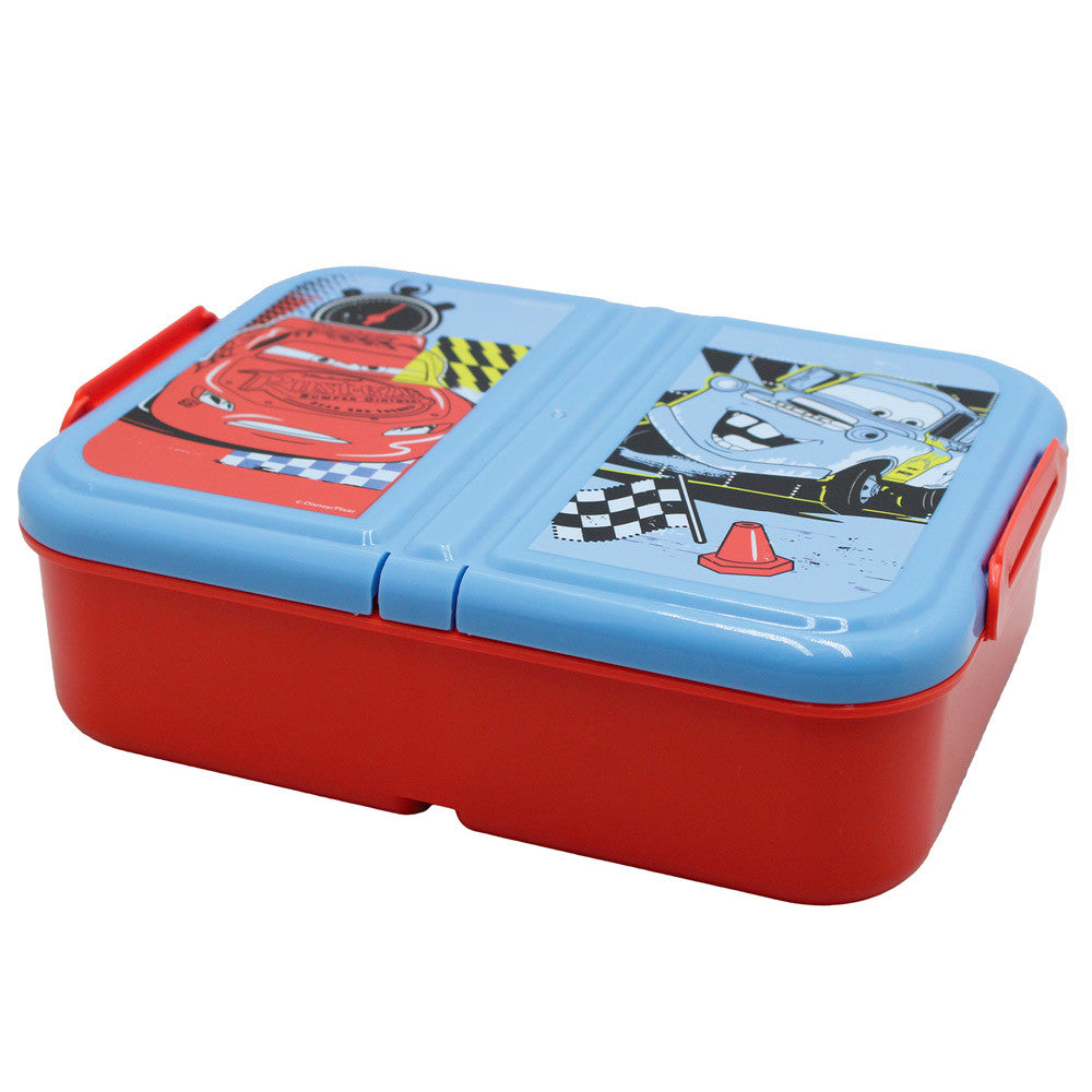 Gim Δοχείο Φαγητού Πλαστικό Disney Cars 3 Χώρων 900ml