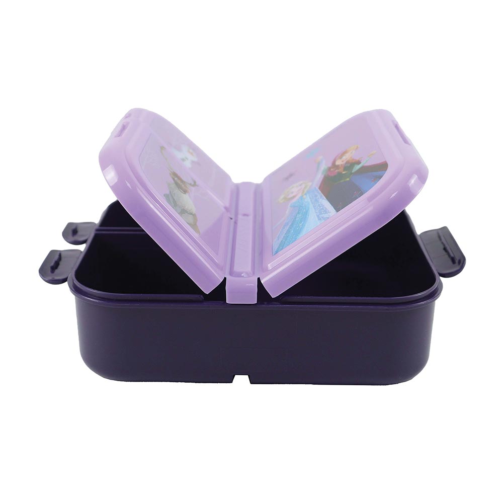 Gim Δοχείο Φαγητού Πλαστικό Disney Frozen 3 Χώρων 800ml
