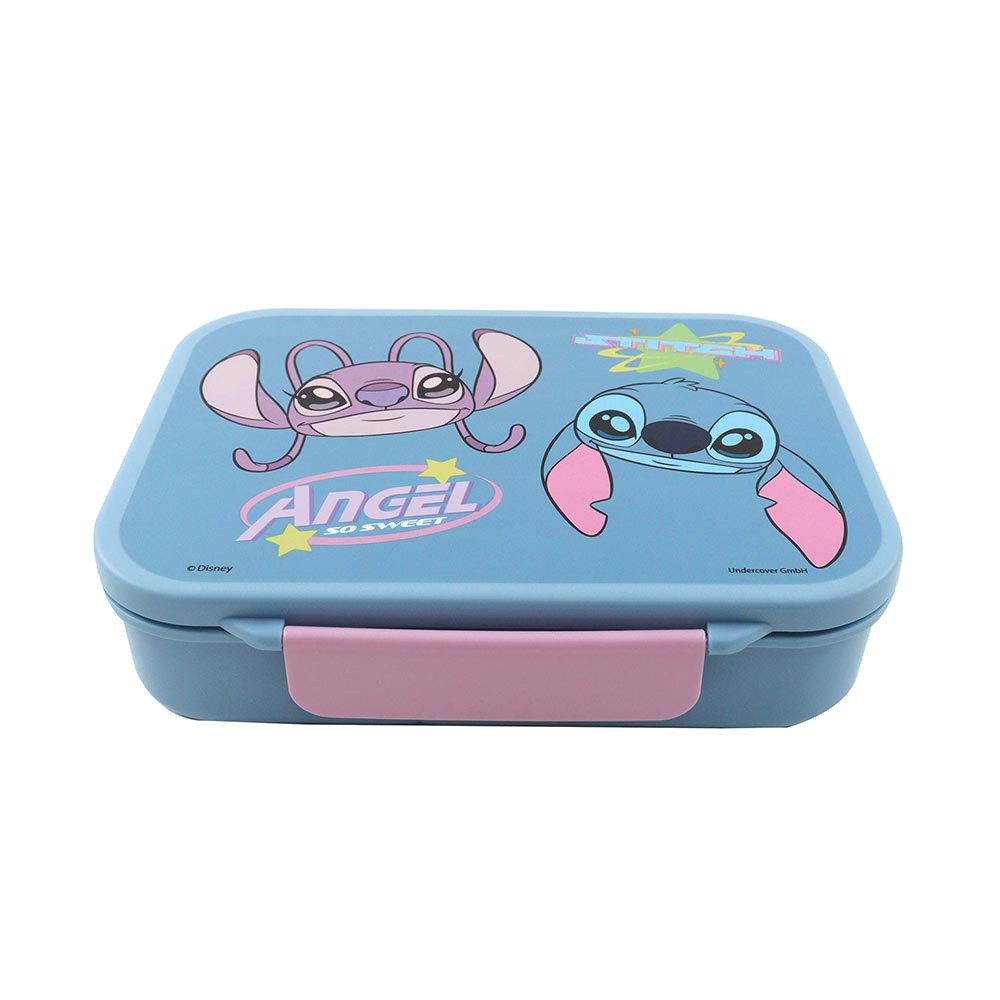 Gim Δοχείο Φαγητού Πλαστικό Disney Stitch 3 Χώρων 1000ml