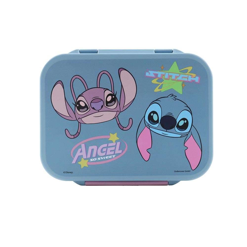 Gim Δοχείο Φαγητού Πλαστικό Disney Stitch 3 Χώρων 1000ml