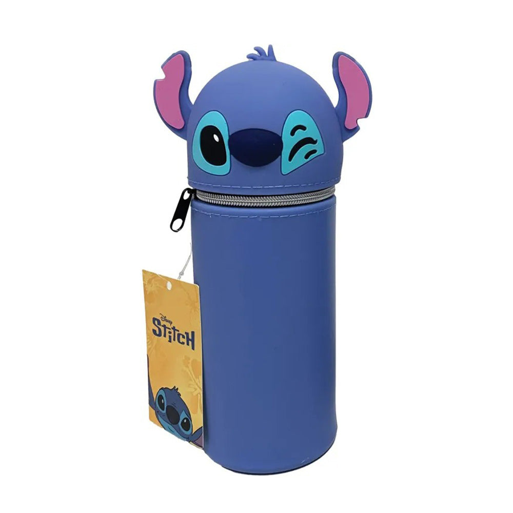 Gim Κασετίνα Σιλικόνης Μολυβοθήκη Disney Stitch 6,5×17 εκ