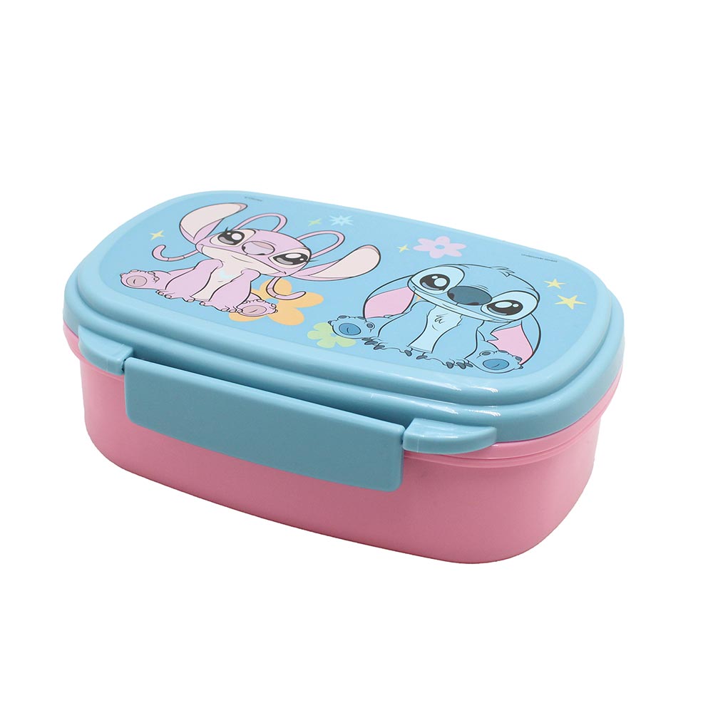 Gim Δοχείο Φαγητού Με Κουτάλι/ Πιρούνι Stitch 600ml